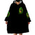 Irish Skull Wearable Blanket Hoodie The Devil Whispered To Me I'm Coming For You I Whisper Back Bring Beer