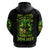 Irish Skull Zip Hoodie The Devil Whispered To Me I'm Coming For You I Whisper Back Bring Beer - Wonder Print Shop