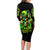 Irish Skull Family Matching Long Sleeve Bodycon Dress and Hawaiian Shirt Let The Shenanigans Begin - Wonder Print Shop