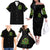 Irish Skull Family Matching Off The Shoulder Long Sleeve Dress and Hawaiian Shirt Let The Shenanigans Begin - Wonder Print Shop