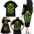 Irish Skull Family Matching Off The Shoulder Long Sleeve Dress and Hawaiian Shirt Let The Shenanigans Begin - Wonder Print Shop