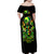 Irish Skull Family Matching Off Shoulder Maxi Dress and Hawaiian Shirt Let The Shenanigans Begin - Wonder Print Shop