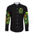 Irish Skull Long Sleeve Button Shirt Let The Shenanigans Begin - Wonder Print Shop