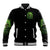 Viking Skull Baseball Jacket If Your Path Demnads You Walk Through Hell Walk As If You Own The Place - Wonder Print Shop