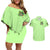 Irish Skull Couples Matching Off Shoulder Short Dress and Hawaiian Shirt Let The Shenanigans Begin - Wonder Print Shop