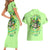 Irish Skull Couples Matching Short Sleeve Bodycon Dress and Hawaiian Shirt Let The Shenanigans Begin - Wonder Print Shop