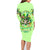 Irish Skull Family Matching Long Sleeve Bodycon Dress and Hawaiian Shirt Let The Shenanigans Begin - Wonder Print Shop