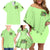 Irish Skull Family Matching Off Shoulder Short Dress and Hawaiian Shirt Let The Shenanigans Begin - Wonder Print Shop