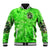 Irish Skull Baseball Jacket Shamrock And Roll - Wonder Print Shop