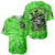 Irish Skull Baseball Jersey Shamrock And Roll - Wonder Print Shop