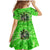 Irish Skull Family Matching Mermaid Dress and Hawaiian Shirt Shamrock And Roll - Wonder Print Shop