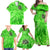 Irish Skull Family Matching Off Shoulder Maxi Dress and Hawaiian Shirt Shamrock And Roll - Wonder Print Shop