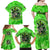 Irish Skull Family Matching Off Shoulder Maxi Dress and Hawaiian Shirt Shamrock And Roll - Wonder Print Shop