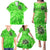 Irish Skull Family Matching Puletasi and Hawaiian Shirt Shamrock And Roll - Wonder Print Shop