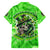 Irish Skull Family Matching Puletasi and Hawaiian Shirt Shamrock And Roll - Wonder Print Shop