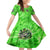 Irish Skull Family Matching Short Sleeve Bodycon Dress and Hawaiian Shirt Shamrock And Roll - Wonder Print Shop