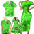 Irish Skull Family Matching Short Sleeve Bodycon Dress and Hawaiian Shirt Shamrock And Roll - Wonder Print Shop