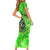 Irish Skull Family Matching Short Sleeve Bodycon Dress and Hawaiian Shirt Shamrock And Roll - Wonder Print Shop