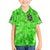 Irish Skull Family Matching Short Sleeve Bodycon Dress and Hawaiian Shirt Shamrock And Roll - Wonder Print Shop