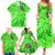 Irish Skull Family Matching Summer Maxi Dress and Hawaiian Shirt Shamrock And Roll - Wonder Print Shop