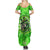 Irish Skull Family Matching Summer Maxi Dress and Hawaiian Shirt Shamrock And Roll - Wonder Print Shop