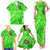 Irish Skull Family Matching Tank Maxi Dress and Hawaiian Shirt Shamrock And Roll - Wonder Print Shop