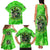 Irish Skull Family Matching Tank Maxi Dress and Hawaiian Shirt Shamrock And Roll - Wonder Print Shop