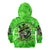 Irish Skull Kid Hoodie Shamrock And Roll - Wonder Print Shop