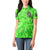 Irish Skull Women Polo Shirt Shamrock And Roll