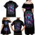 Rose Skull Family Matching Off Shoulder Maxi Dress and Hawaiian Shirt The Good Girl In Me Got Tired Of The Bullshit So The Bitch In Me Came Out To Play - Wonder Print Shop