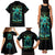 Witch Skull Family Matching Tank Maxi Dress and Hawaiian Shirt The Good Girl In Me Got Tired Of The Bullshit So The Bitch In Me Came Out To Play - Wonder Print Shop