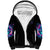 Rose Skull Sherpa Hoodie She Whispered Back Iam The Storm