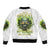 Flame Skull Bomber Jacket One Day Im Gonna Just Say Fuck It All - Wonder Print Shop