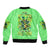 Irish Skull Bomber Jacket I'm Not Anti Social I'm Just Not User Friendly - Wonder Print Shop