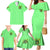 Irish Skull Family Matching Mermaid Dress and Hawaiian Shirt I'm Not Anti Social I'm Just Not User Friendly - Wonder Print Shop