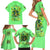 Irish Skull Family Matching Short Sleeve Bodycon Dress and Hawaiian Shirt I'm Not Anti Social I'm Just Not User Friendly - Wonder Print Shop