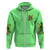 Irish Skull Zip Hoodie I'm Not Anti Social I'm Just Not User Friendly