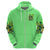 Irish Skull Zip Hoodie I'm Not Anti Social I'm Just Not User Friendly