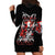 Devil Skull Hoodie Dress In Every Angel A Demon Hides And In Every Demon An Angel Strides - Wonder Print Shop