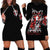 Devil Skull Hoodie Dress In Every Angel A Demon Hides And In Every Demon An Angel Strides - Wonder Print Shop