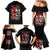 Devil Skull Family Matching Mermaid Dress and Hawaiian Shirt Little Bit Of Devil In These Angel eyes - Wonder Print Shop