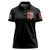 Devil Skull Women Polo Shirt Little Bit Of Devil In These Angel eyes