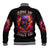 Flame Skull Baseball Jacket Judge Me When You Reperfect Otherwise Shut Up - Wonder Print Shop