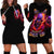 Flame Skull Hoodie Dress Judge Me When You Reperfect Otherwise Shut Up - Wonder Print Shop