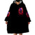 Flame Skull Wearable Blanket Hoodie Judge Me When You Reperfect Otherwise Shut Up