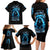 Skull Reaper Family Matching Long Sleeve Bodycon Dress and Hawaiian Shirt I Can't Go To Hell The Devil Still Has A Restraining Order Against Me - Wonder Print Shop