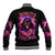 Rose Skull Baseball Jacket Beasuty In Beast Mode - Wonder Print Shop