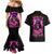 Rose Skull Couples Matching Mermaid Dress and Hawaiian Shirt Beasuty In Beast Mode - Wonder Print Shop