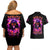 Rose Skull Couples Matching Off Shoulder Short Dress and Hawaiian Shirt Beasuty In Beast Mode - Wonder Print Shop