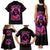 Rose Skull Family Matching Tank Maxi Dress and Hawaiian Shirt Beasuty In Beast Mode - Wonder Print Shop